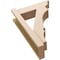 Ekena Millwork 6-in W x 18-in D x 26-in H Balboa Trad Rough Cedar Woodgrain TimberThane Outlooker, Primed Tan OUTUR060X18X26BOA04RCPR - alternate 5